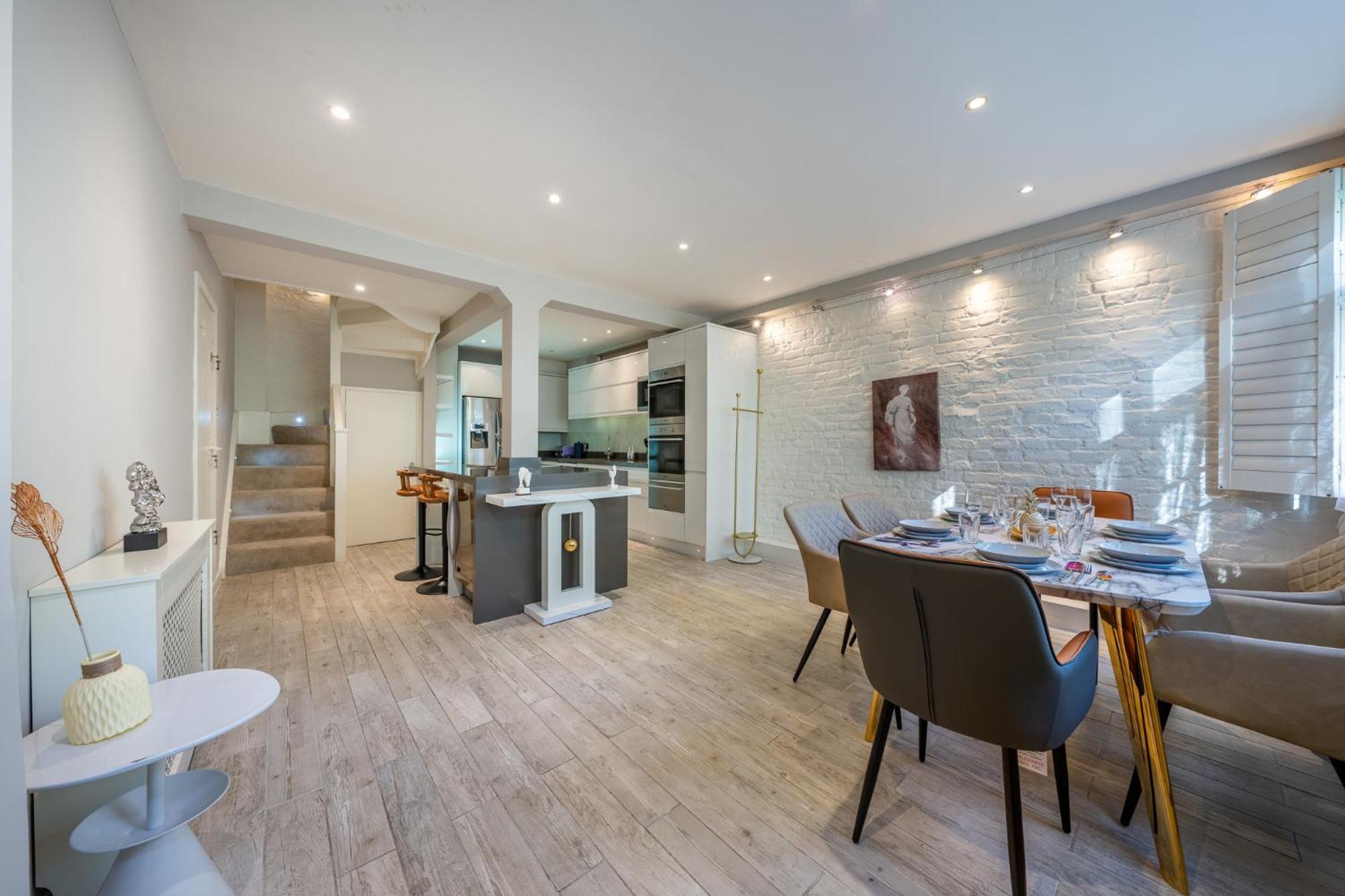 Huge 200Sqm Luxury 3-Bedroom Mews Villa Лондон Экстерьер фото